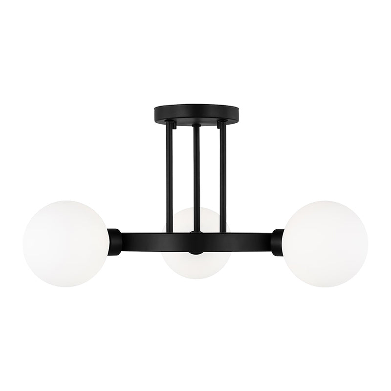 Visual Comfort 7761603 Clybourn 3-lt 21" Semi-Flush Mount