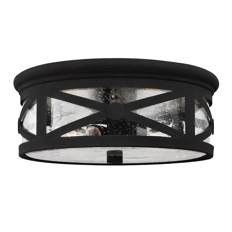 Generation 7821402 Lakeview 2-lt Outdoor Ceiling Flush Mount