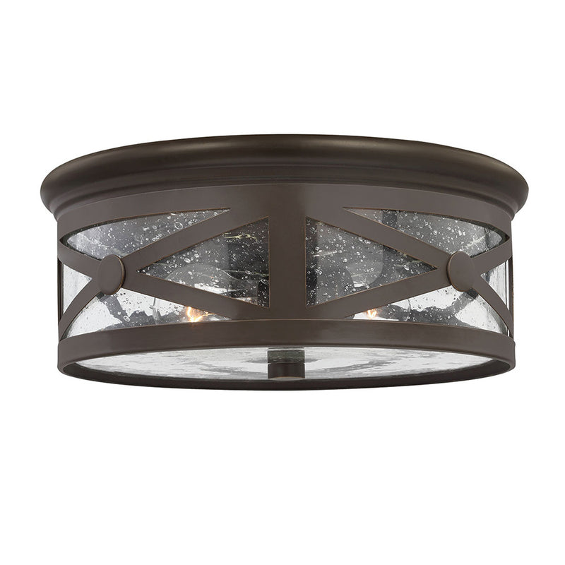 Generation 7821402 Lakeview 2-lt Outdoor Ceiling Flush Mount