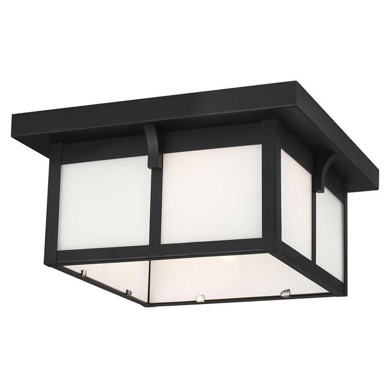 7852702EN3 Tomek 2-lt 12" LED Outdoor Flush Mount