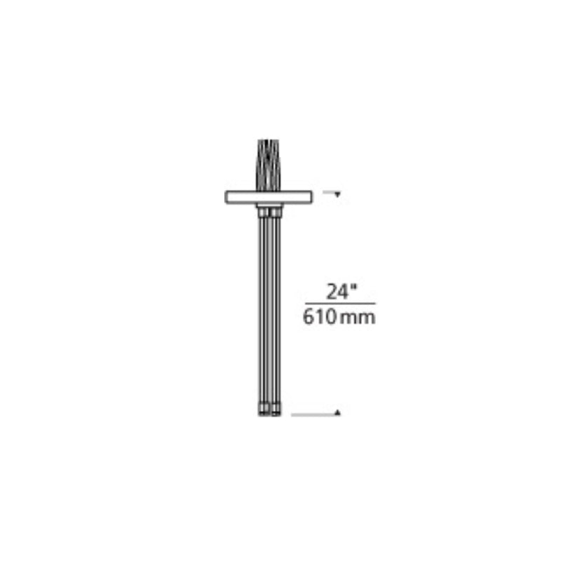 Visual Comfort 700KP4C424 Kable Lite 4" Round Power Feed Canopy Dual-Feed