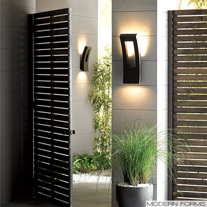 Modern Forms WS-W2223 Dawn 2-lt 23" Tall LED Outdoor Wall Light