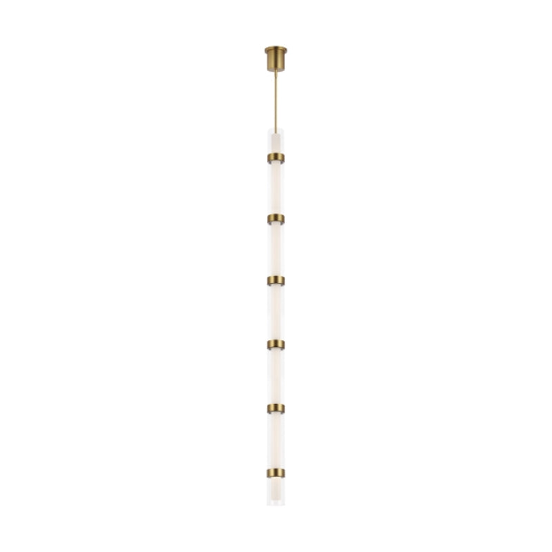Visual Comfort 700TDWIT7 Wit 4" LED Pendant, 7-Glass