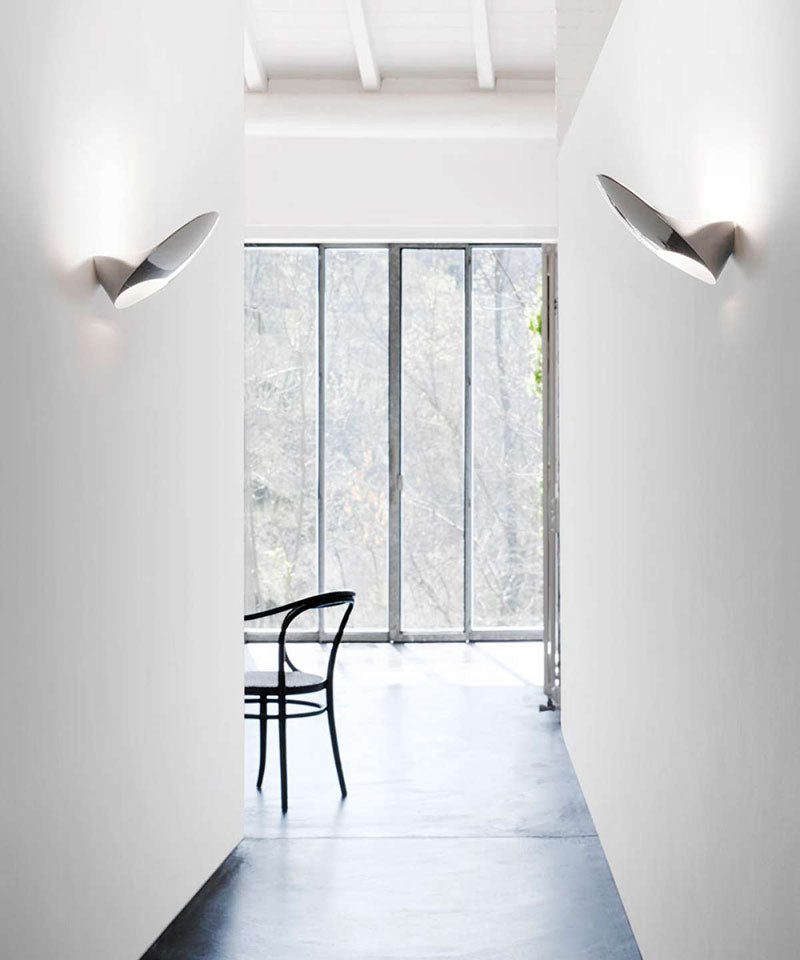 Luceplan D90 Garbi 8" LED Wall Sconce
