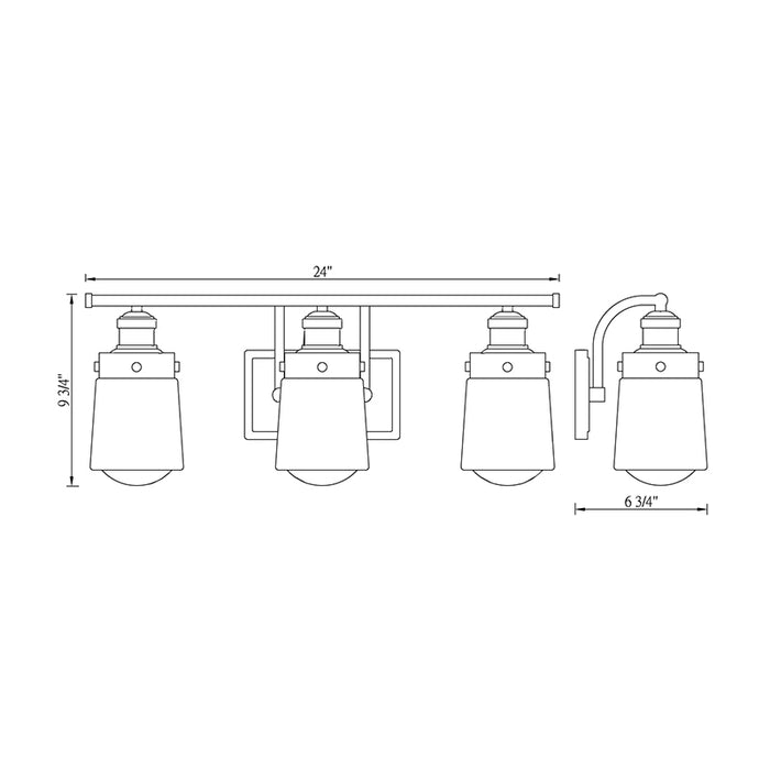 Savoy House 8-2069-3 Macauley 3-lt 24" Bath Bar