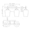 Savoy House 8-4030-2 Octave 2-lt 14" Bath Light