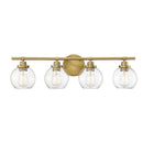 Savoy House 8-4050-4 Carson 4-lt 30" Bath Bar