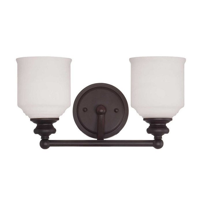 Savoy House 8-6836-2 Melrose 2-lt 15" Bath Bar
