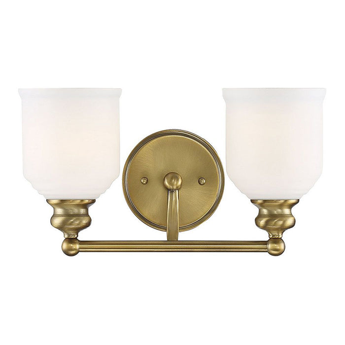 Savoy House 8-6836-2 Melrose 2-lt 15" Bath Bar