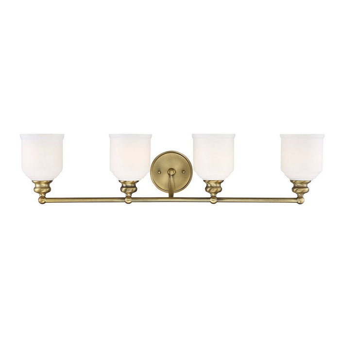 Savoy House 8-6836-4 Melrose 4-lt 34" Bath Bar