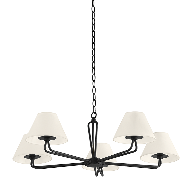 Troy F2536 Ozias 5-lt 36" Chandelier