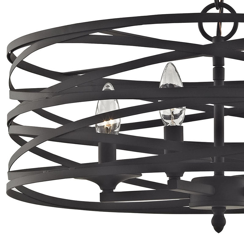 ELK 81185 Vorticy 4-lt 20" Chandelier