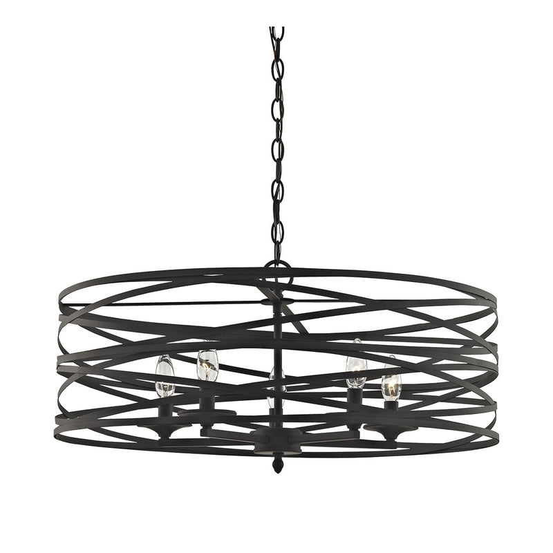 ELK 81186 Vorticy 5-lt 26" Chandelier