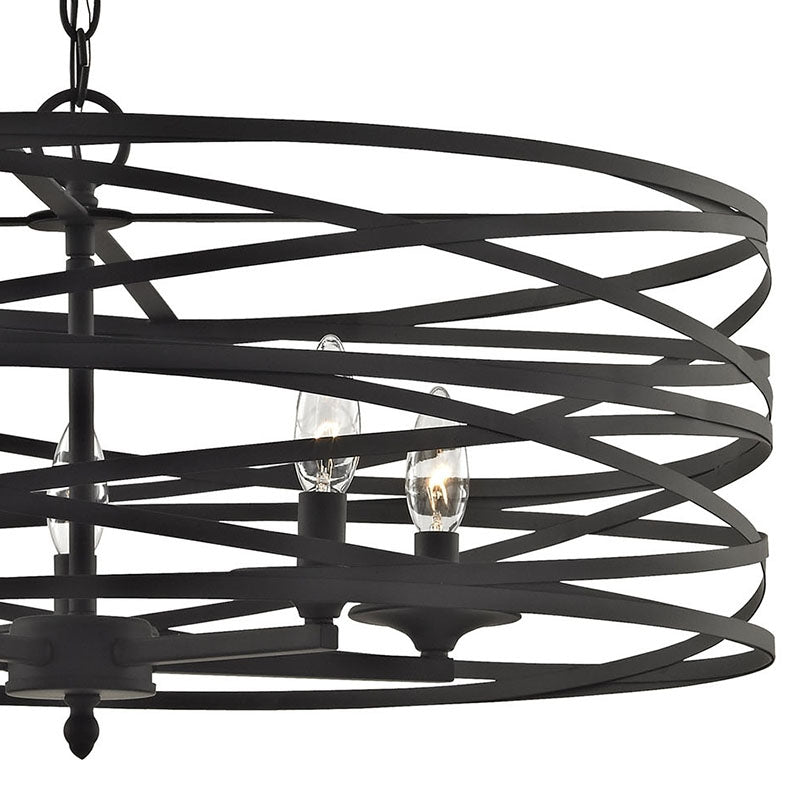 ELK 81186 Vorticy 5-lt 26" Chandelier