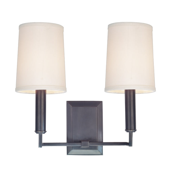 Hudson Valley 812 Clinton 2-lt Wall Sconce