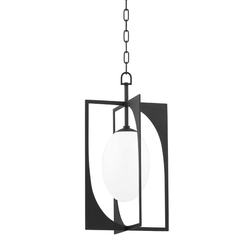Troy F1213 Enzo 1-lt 7" Outdoor Hanging Lantern