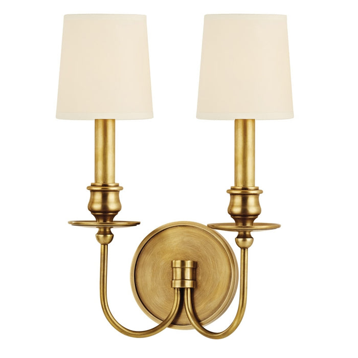 Hudson Valley 8212 Cohasset 2-lt Wall Sconce