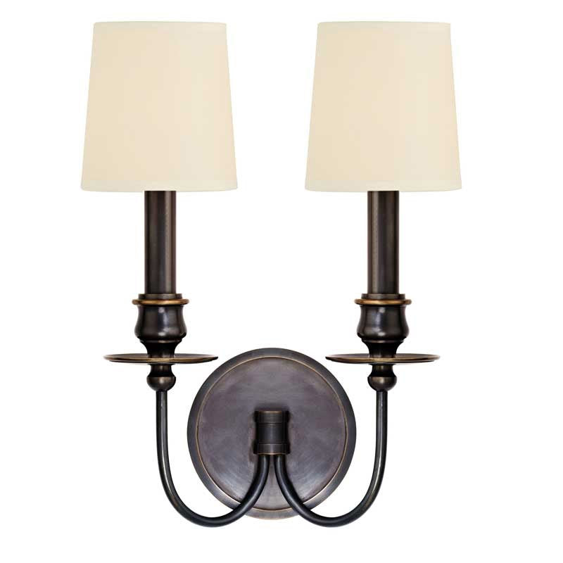 Hudson Valley 8212 Cohasset 2-lt Wall Sconce