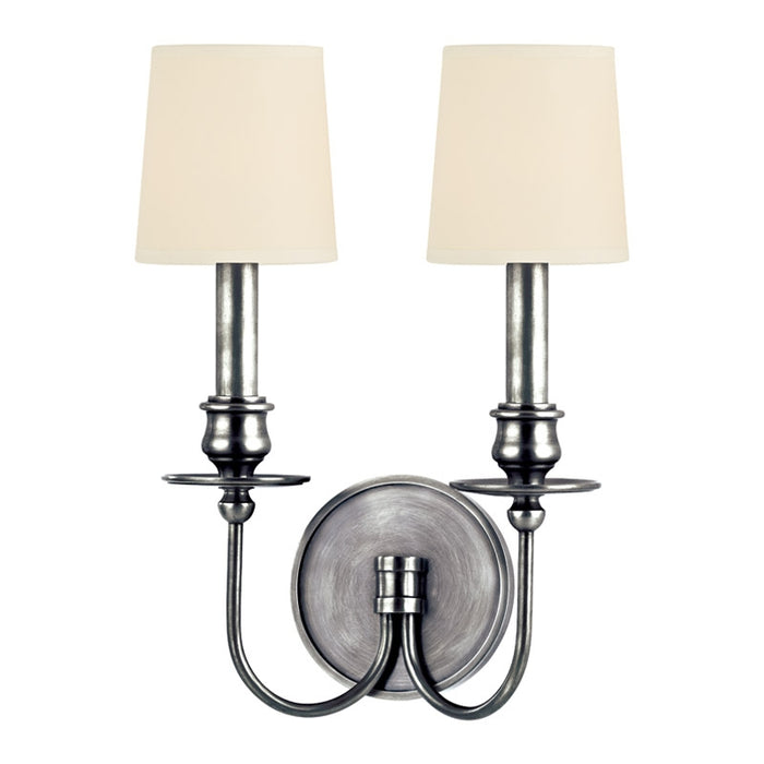 Hudson Valley 8212 Cohasset 2-lt Wall Sconce