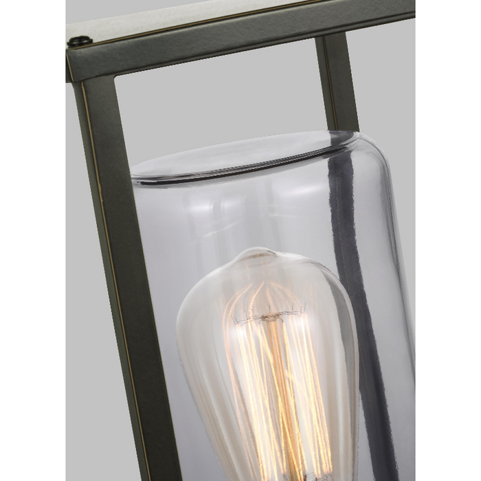 Sea Gull 8231101EN7 Vado 1-lt 15" Tall LED Outdoor Post Lantern