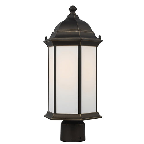 8238651EN3 Sevier 1-lt 18" Tall LED Outdoor Post Lantern