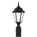 Seagull 82941EN3 Bakersville 1-lt 18" Tall LED Outdoor Post Lantern