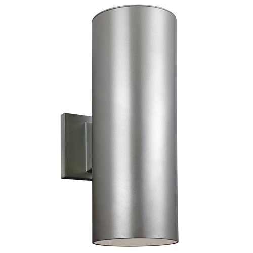 Visual Comfort 8313802EN3 Outdoor Cylinders 2-lt 5" LED Outdoor Wall Lantern