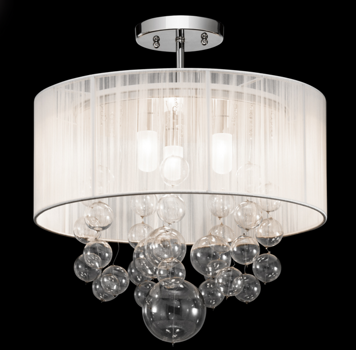 Elan 83227 Imbuia 3-lt Semi Flush