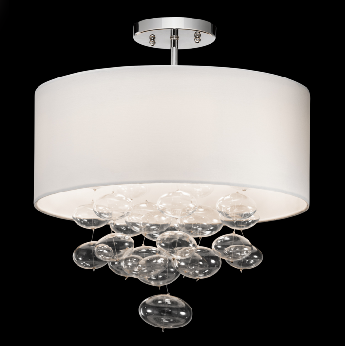 Elan 83239 Piatt 3-lt Semi Flush