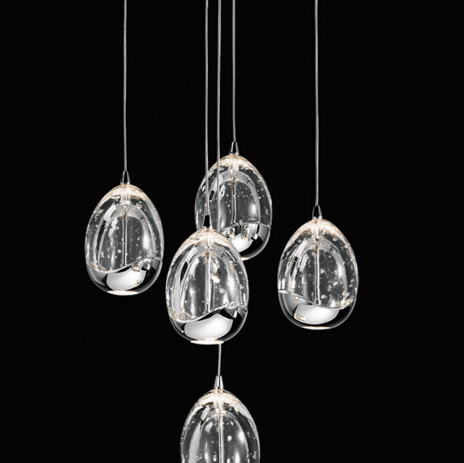 Elan 83380 Lavinia 5-lt LED Mini Pendant