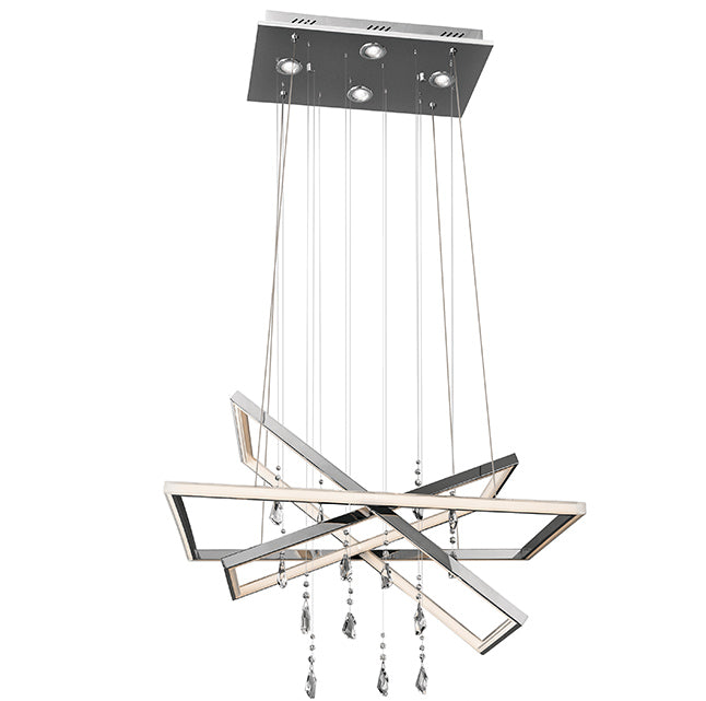Elan 83450 Maze 7-lt LED Chandelier
