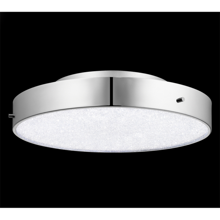 Elan 83588 Crystal Moon 16" Wide LED Flush Mount