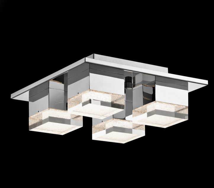 Elan 83602 Gorve 4-lt LED Flush Mount