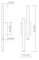 Elan 83703 Idril LED Wall Sconce