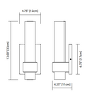 Elan 83746 Izza LED Wall Sconce