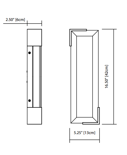 Elan 83797 Jaxen 17" LED Vanity Light