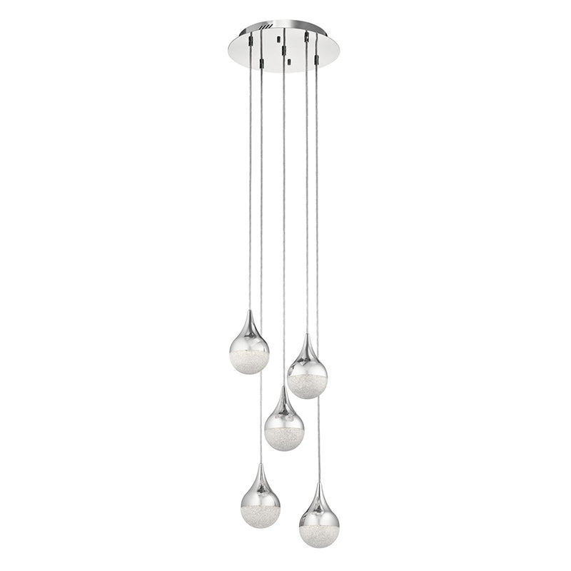 Elan 83948 Kiss 5-lt LED Pendant