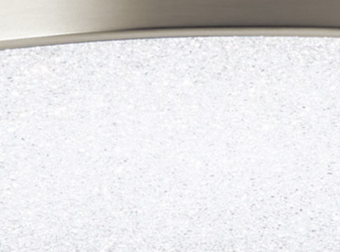 Elan 84049 Crystal Moon 12" Wide LED Flush Mount
