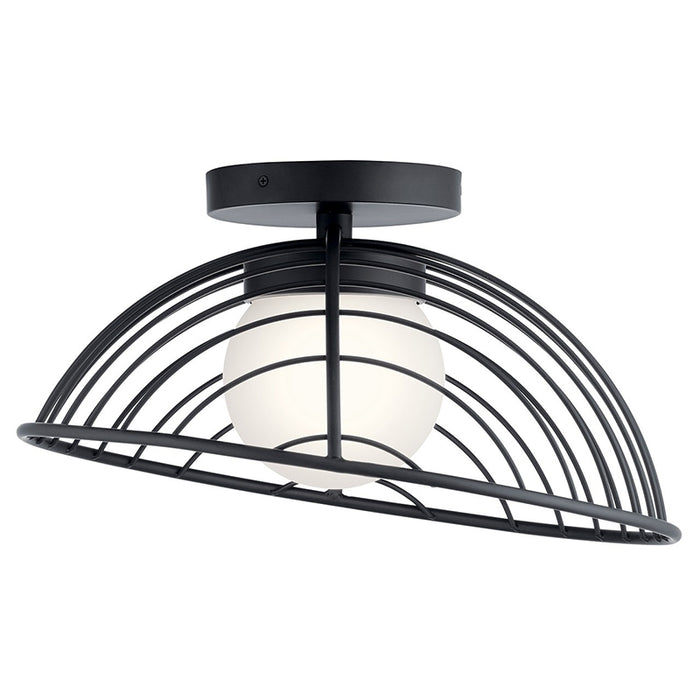 Elan 84096 Clevo 1-lt 18" LED Semi Flush