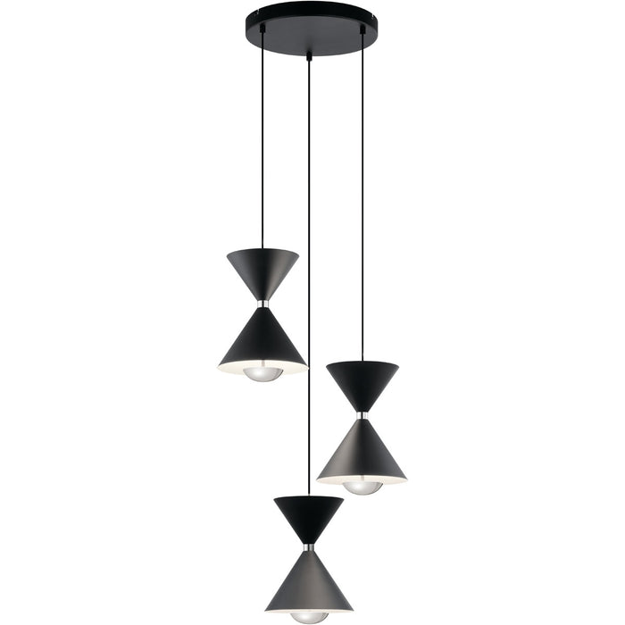 Elan 84114 Kordan 3-lt 17" LED Pendant