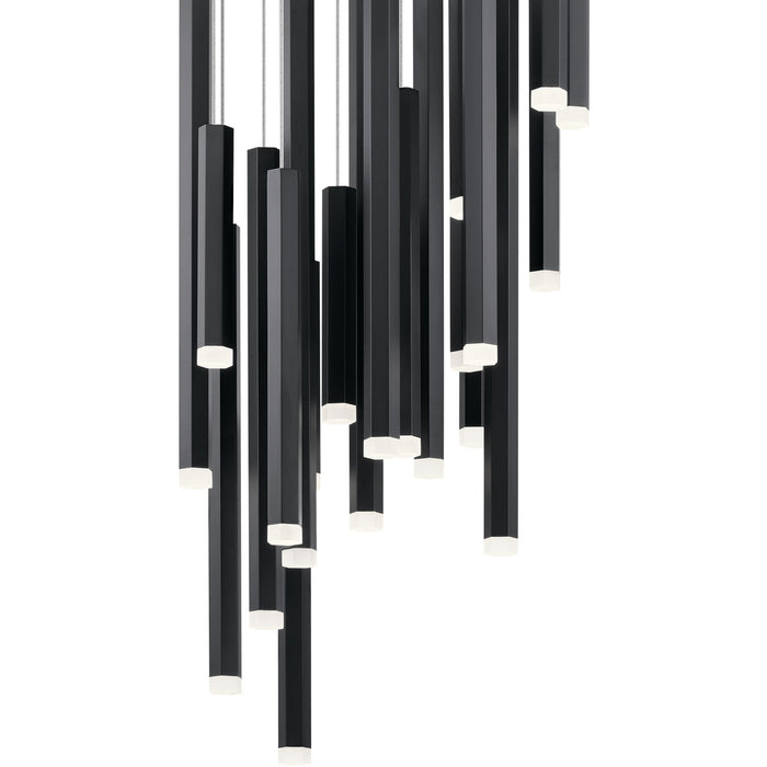 Elan 84116 Soho 24-lt LED Spiral Cluster Pendant