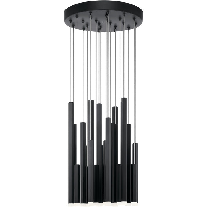 Elan 84116 Soho 24-lt LED Spiral Cluster Pendant