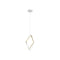 Elan 84310 Darski 1-lt 17" LED Pendant