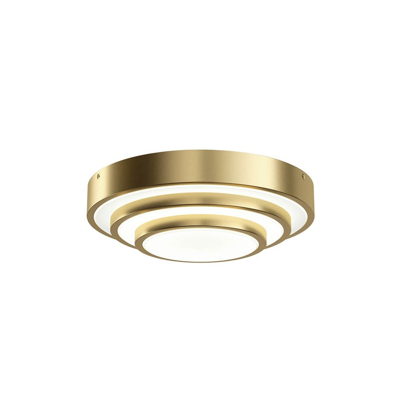 Elan 84320 Dombard 1-lt 14" LED Semi Flush