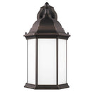 8438751EN3 Sevier 1-lt 9" LED Downlight Outdoor Wall Lantern