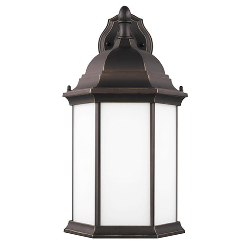 8438751EN3 Sevier 1-lt 9" LED Downlight Outdoor Wall Lantern