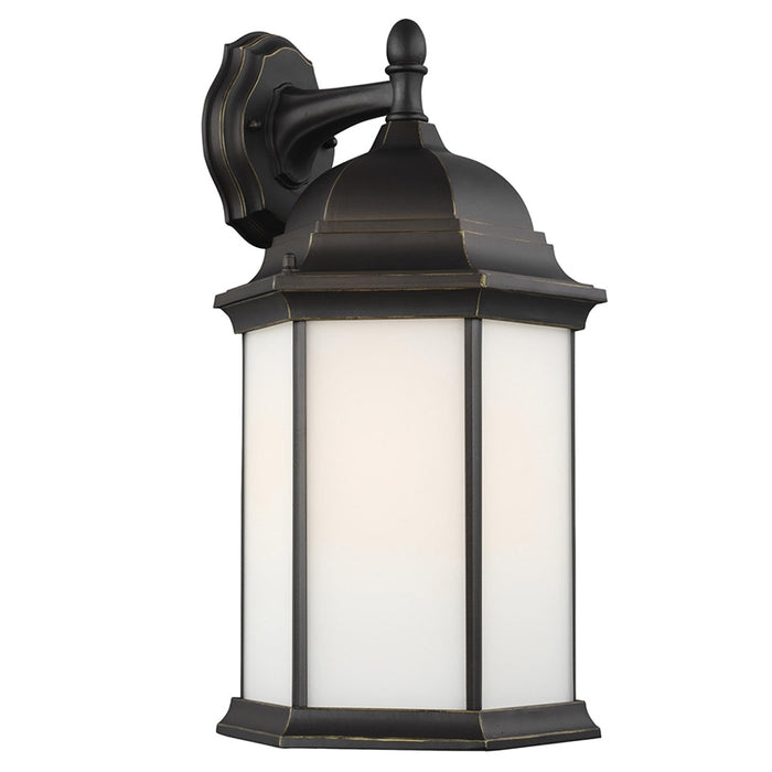 8438751EN3 Sevier 1-lt 9" LED Downlight Outdoor Wall Lantern