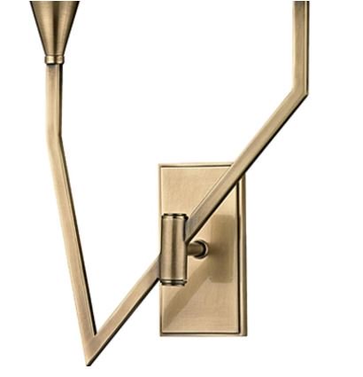 Hudson Valley 8502R Archie 2-lt Wall Sconce