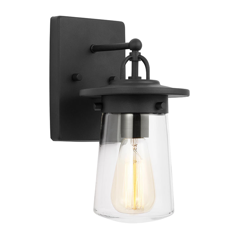 Generation 8508901 Tybee 1-lt 12" Tall Outdoor Wall Lantern