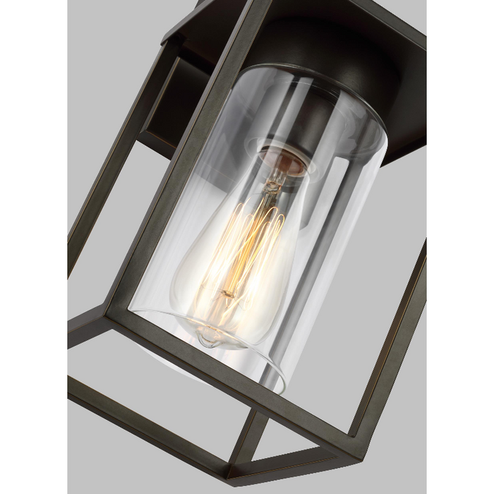 Sea Gull 8531101EN7 Vado 1-lt 12" Tall LED Outdoor Wall Lantern